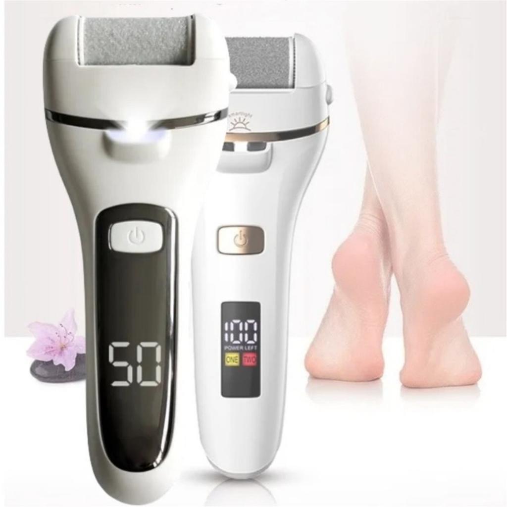 2 Speeds Electric Rechargeable Foot File Waterproof Eliminate Feet Calluses Electric Pedicure Foot Sander