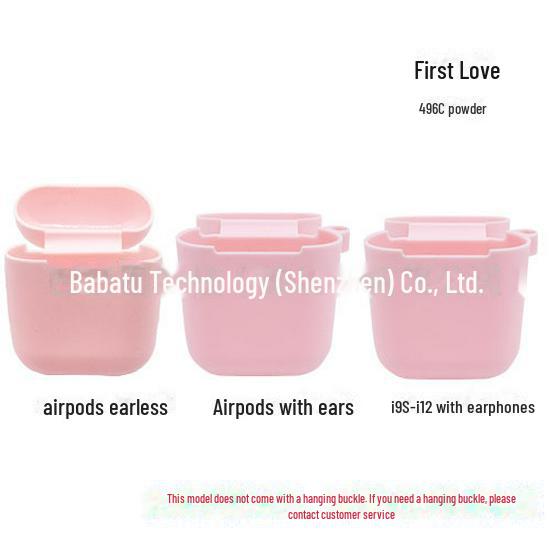 Compatible Silicone Protective Cover for I9, I11, I12, and AirPods 2nd Gen Earphones