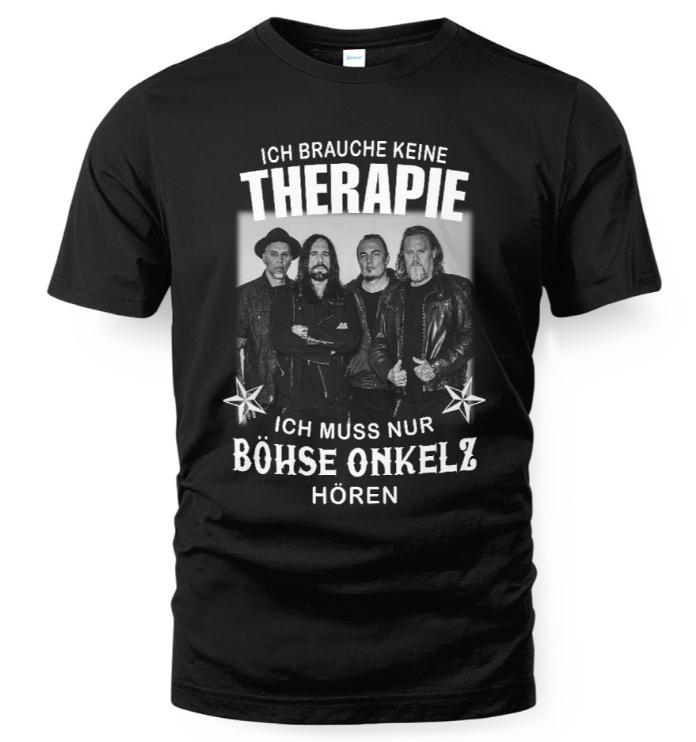 2026 Summer Hot Sale Bhse OnkelzSeitein Bhse Onkelz 46 Years Tour T Shirt Unisex Vintage Top Breathable Streetwear Casual Tee