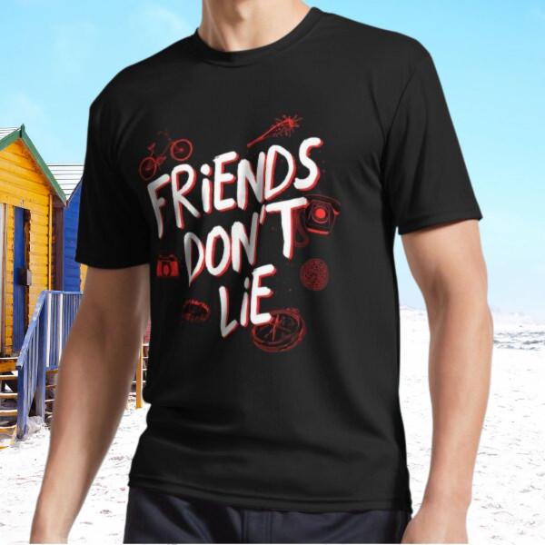 

New stranger Essential Active T-Shirt Funny Size S - 5XL 4XL