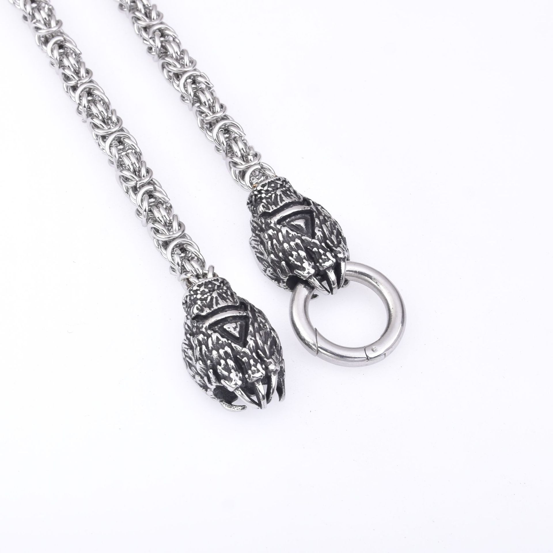 Новое ожерелье из нержавеющей стали с подвеской в ​​виде молота Викинга Тора — фото 5