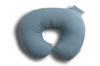 Positioning pillow, length 150, miniRELAX, muslin 34, bottle green