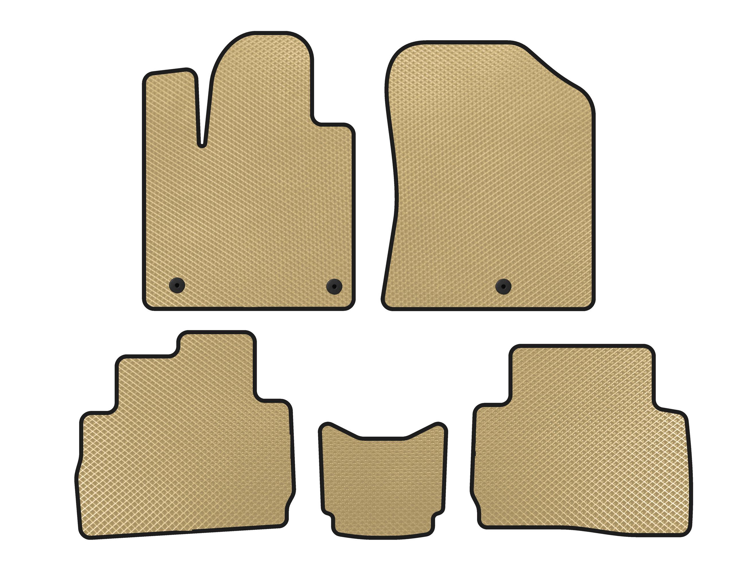 

EVA mats (2020-2023, Beige) for Hyundai Santa Fe 4