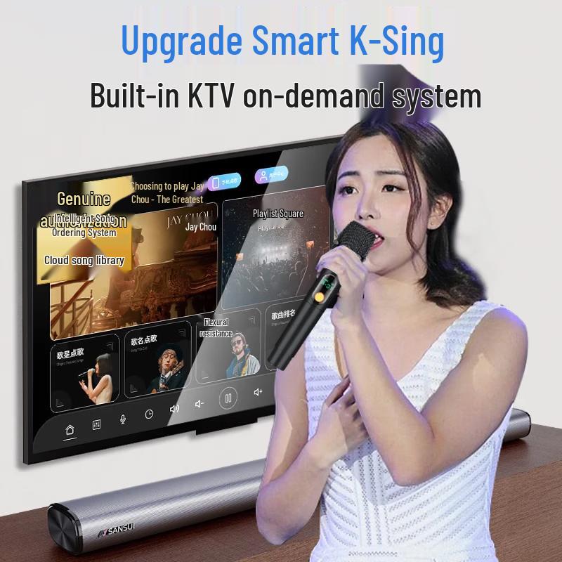 SANSUI DV-95Q Soundbar Home KTV System CN plug (adapter included)