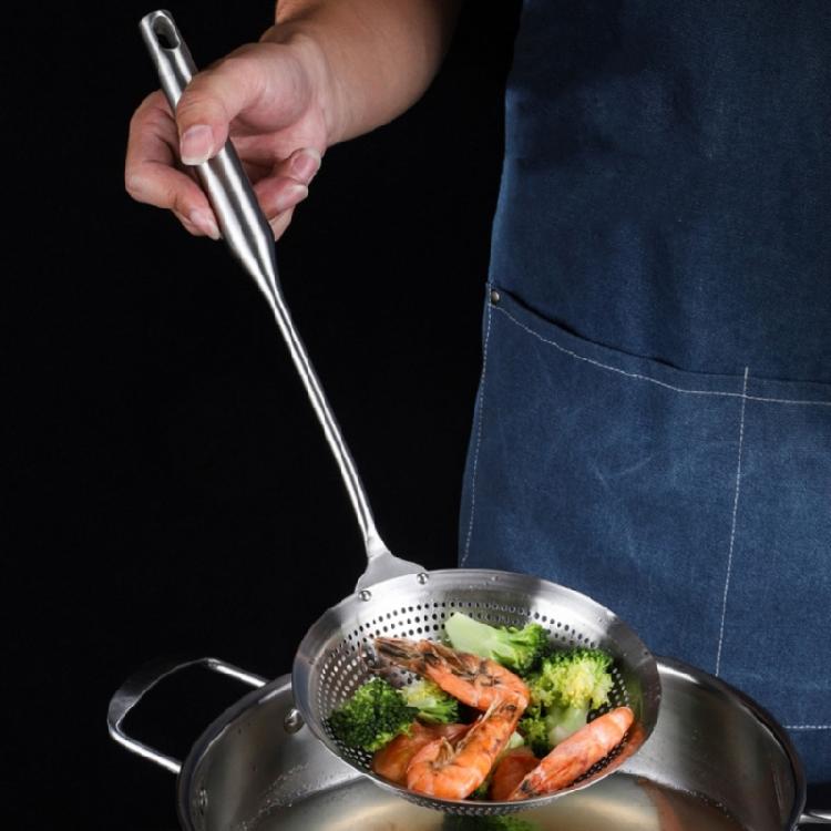 Stainless Steel Slotted Spoon Perfect for Various Cooking Needs