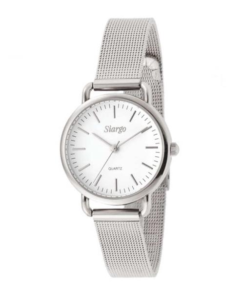 [SIARGO] SIARGO Caper Collection Women s Steel Metal Mesh Wristwatch SG-002S-SW none