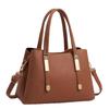 Womens Vintage Style Pu Motorcycle Bag With Zipper Closure For Day Use