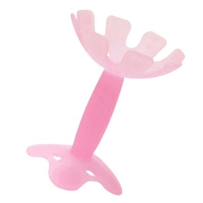 Agaphra Rib Teether, Pink, 1 Piece, Korean Baby Products