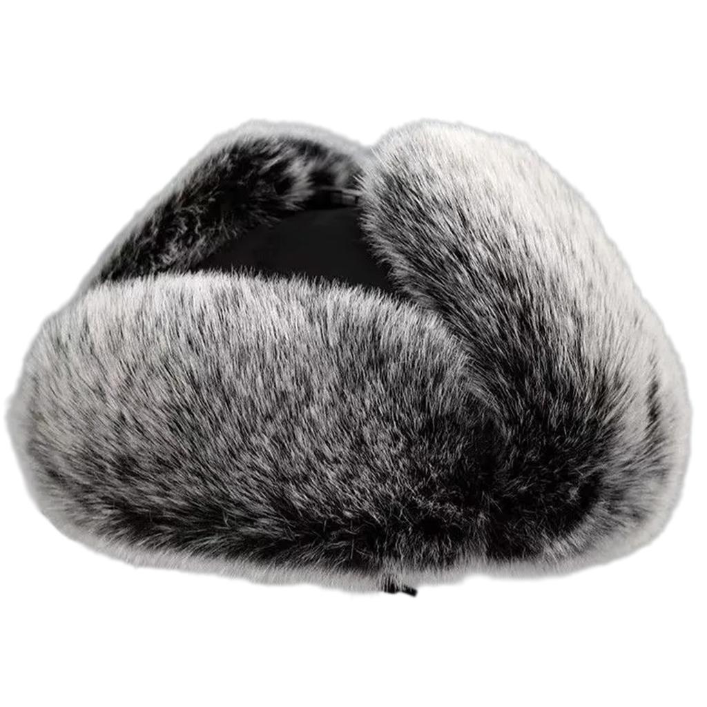 Zimní teplá zateplená čepice traperka s klapkami na uši, silná, s klapkami na uši, lovecká čepice, větruodolná cyklistická čepice pro muže a ženy