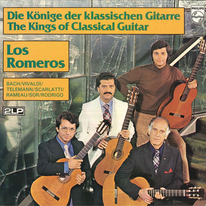 

LP Record ROMEROS Die Knige Der Klassischen Gitarre 6747428 Philips Netherland Classical Used