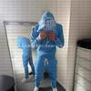 Herren Oversized Kapuzenpullover Langarm Baumwolle Locker Sitzende Hose Set Lässige Streetwear