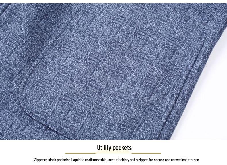 Men's Spring 2024 Wool Stand Collar Jacket - Fashionable Casual Business Coat
