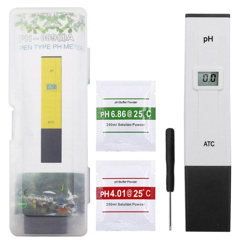 PH Meter Digital PH Tester Water Quality Testers Acidity Measure Device Water Pool Aquarium Hydroponics Home Brew 0-14pH
