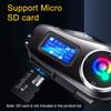 Motorcycle Intercom Helmet Headset BT5.3 500M Intercomunicador Moto FM Radio Music Share LCD Display Headphone For 2 Riders Q58-Max