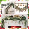 12Pcs/Set Christmas Ball Pendant Classic Color Scheme Bearded Man Ornament Christmas Decoration Festive Home