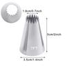 Russian Pastry Nozzles For Cream Icing Piping Nozzles Cake Decoration Tips Leaf Tulip Rose Cake Nozzles Tips Confectionery