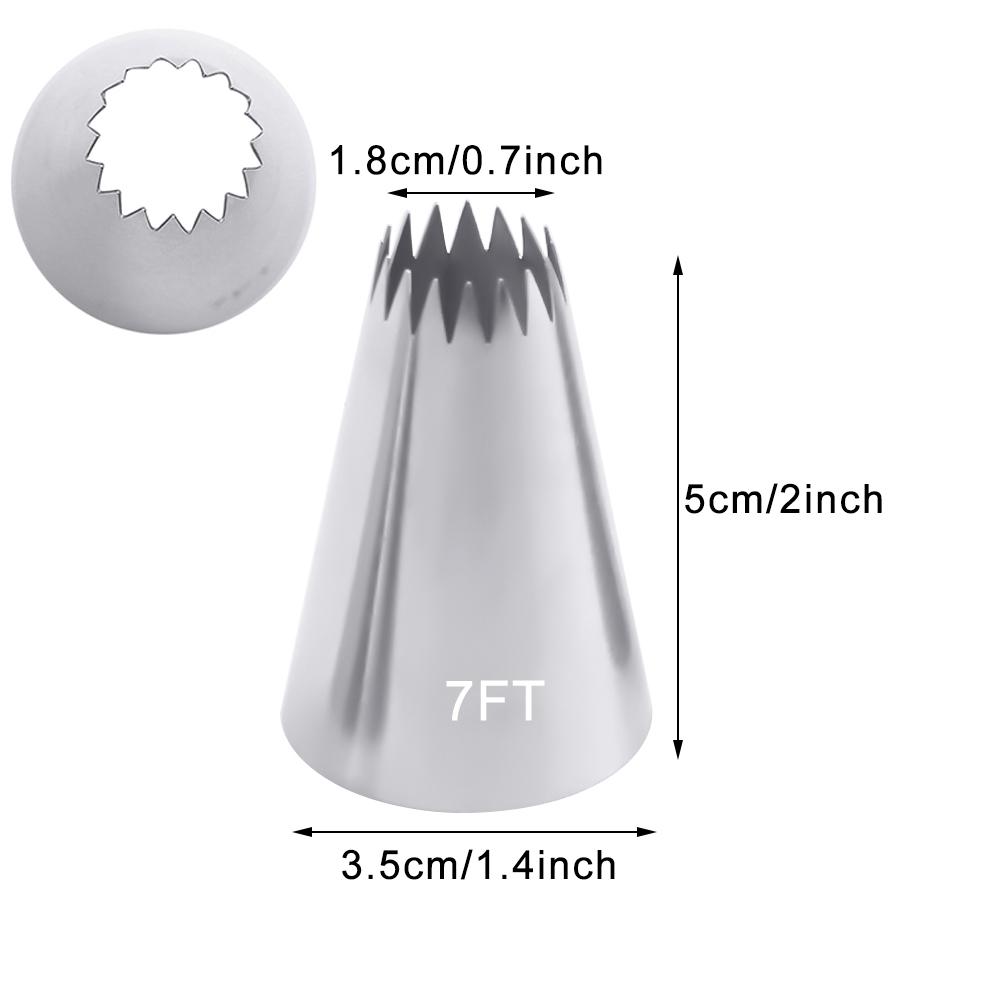 Russian Pastry Nozzles For Cream Icing Piping Nozzles Cake Decoration Tips Leaf Tulip Rose Cake Nozzles Tips Confectionery