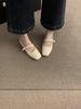 Square head Mary Jane shoes women's shoes spring and autumn 2025 new thick heel with French style with skirt temperament single shoes