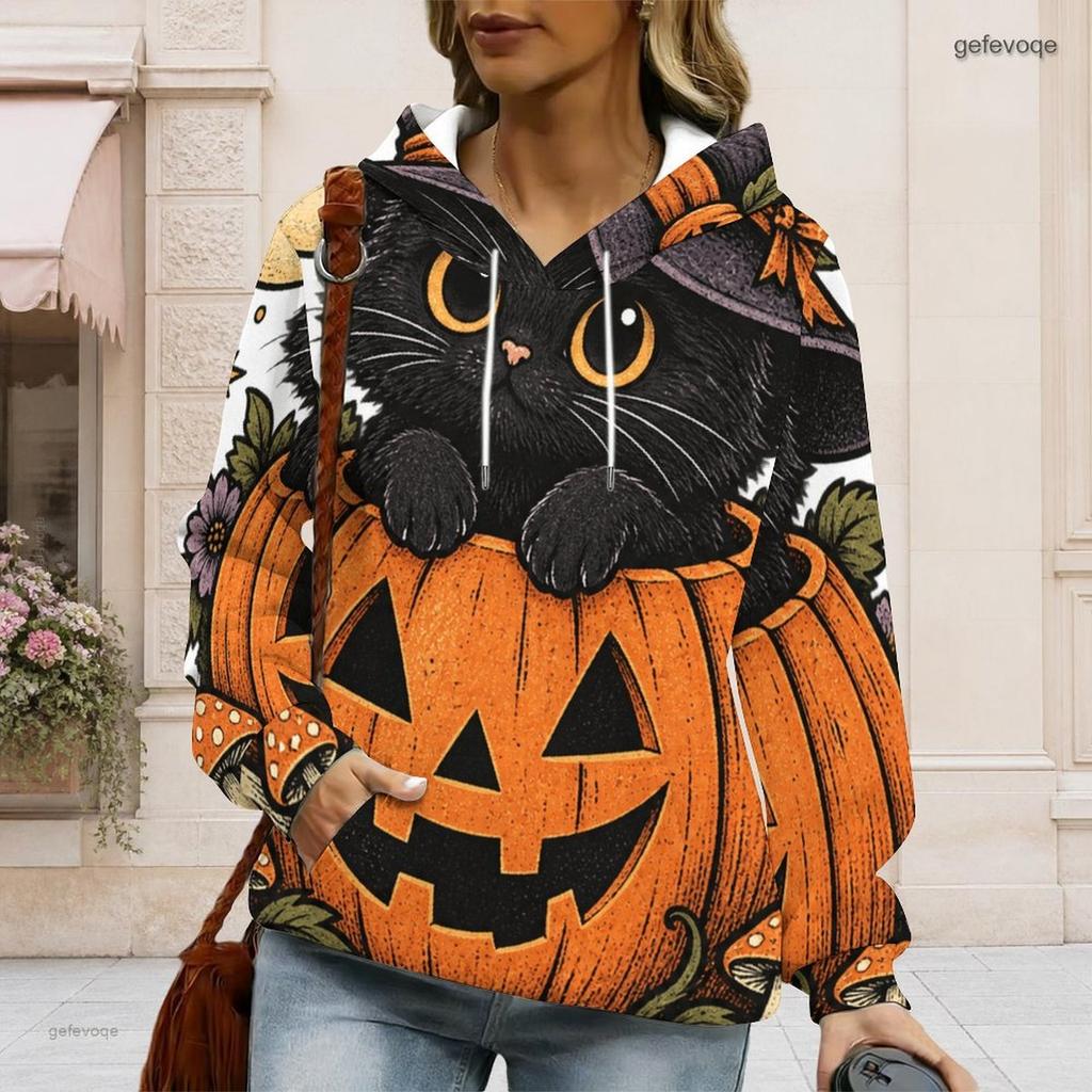 Plus Size Womens Drawstring Hooded Sweatshirt Long Sleeve Loose Soft Casual Leisure Street Daily Top