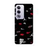 Phone Case - MANIACASE - Oppo A80 - NIKE JORDAN - Flexible - Black, White, Red