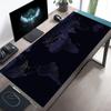 Dark World Map Mouse Pad Large MousePad Mini PC XXL Gaming Rubber Lock Desk Mat Tablet Monitor Computer Gamers Phone Work Office
