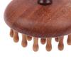 Multi-Functional Wood Therapy Massage Comb Scalp Head Massager Natural Sandalwood Circular Tooth Guasha Scraping Body Massager