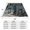 Metal Gear Solid  Game  Blanket Quality Warm Soft  Bedding Throws Winter Kids Couch Bed Pattern Bedspread