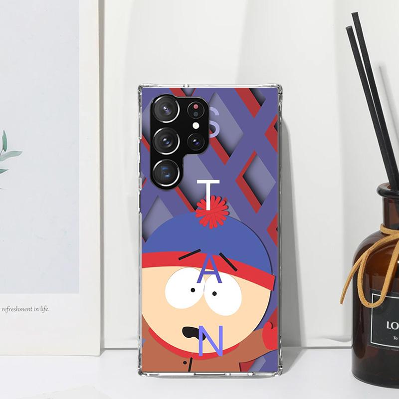 Cartoon S-South-Parkes Phone Case For Samsung Galaxy Note 20 Ultra 10 Plus 9 8 M11 M12 M21 M30S M32 M51 M52 J4 J6 + J8 Art Funda