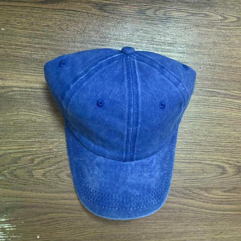 100% Baumwolle Pigment Vintage Used Gewaschen Dad Hat Sommer Baseballkappe Stil Baumwolle Snapback Kappe Hip Hop Für Frau