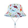 Boy Cute Dinosaur Pattern Summer Sun Protection Fisherman Hat Bucket Hat