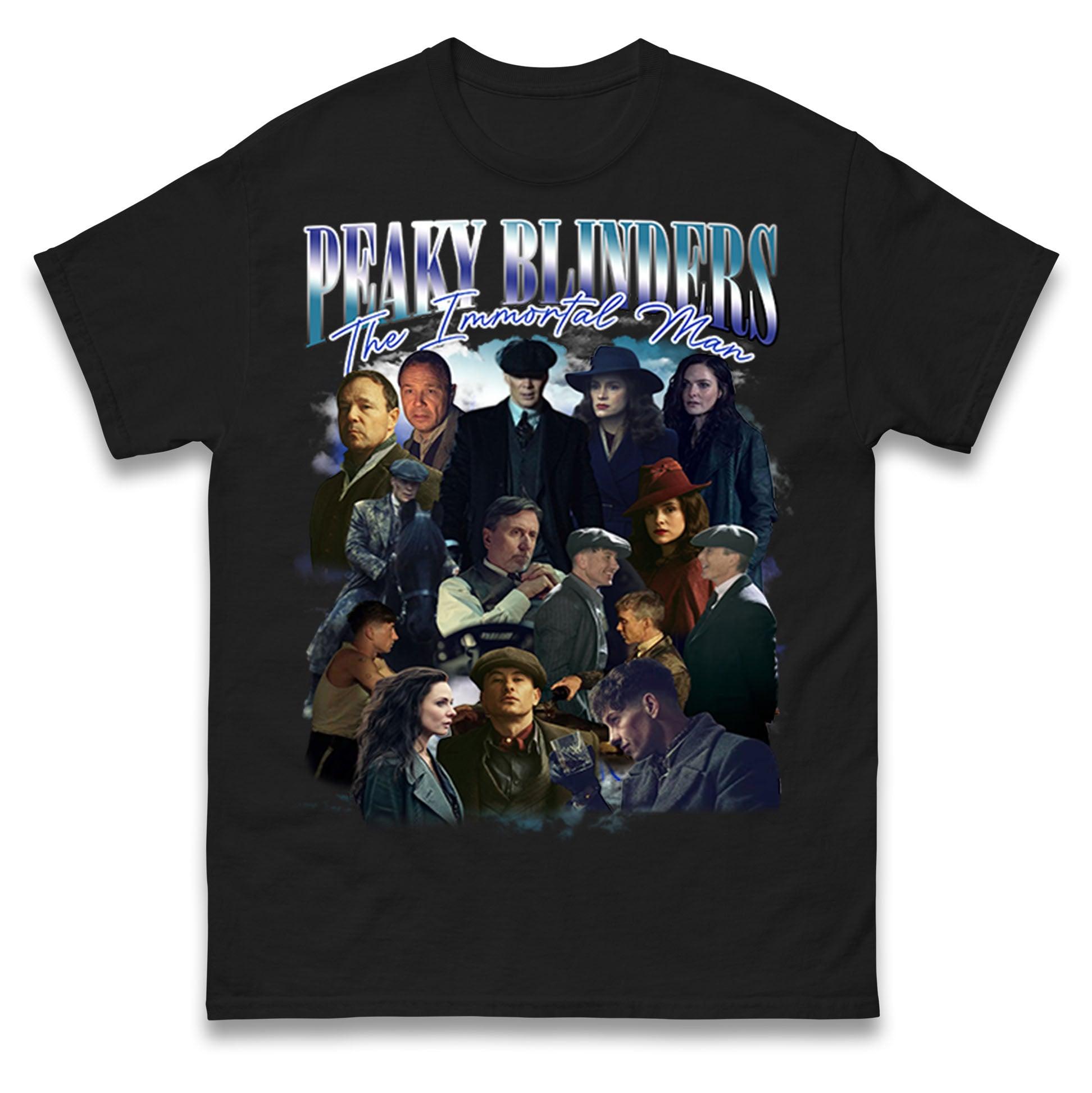 Peaky Blinders Tommy Shelby graphic 100Cotton unisex shirt 2026 Summer New vintage fashion Unisex Y2K oversize streetwear Tshirt M