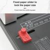 A4/A3 Size Office 21 Hole Heavy Duty Binder Machine Comb Binding Machine Rubber Ring Binding Machine