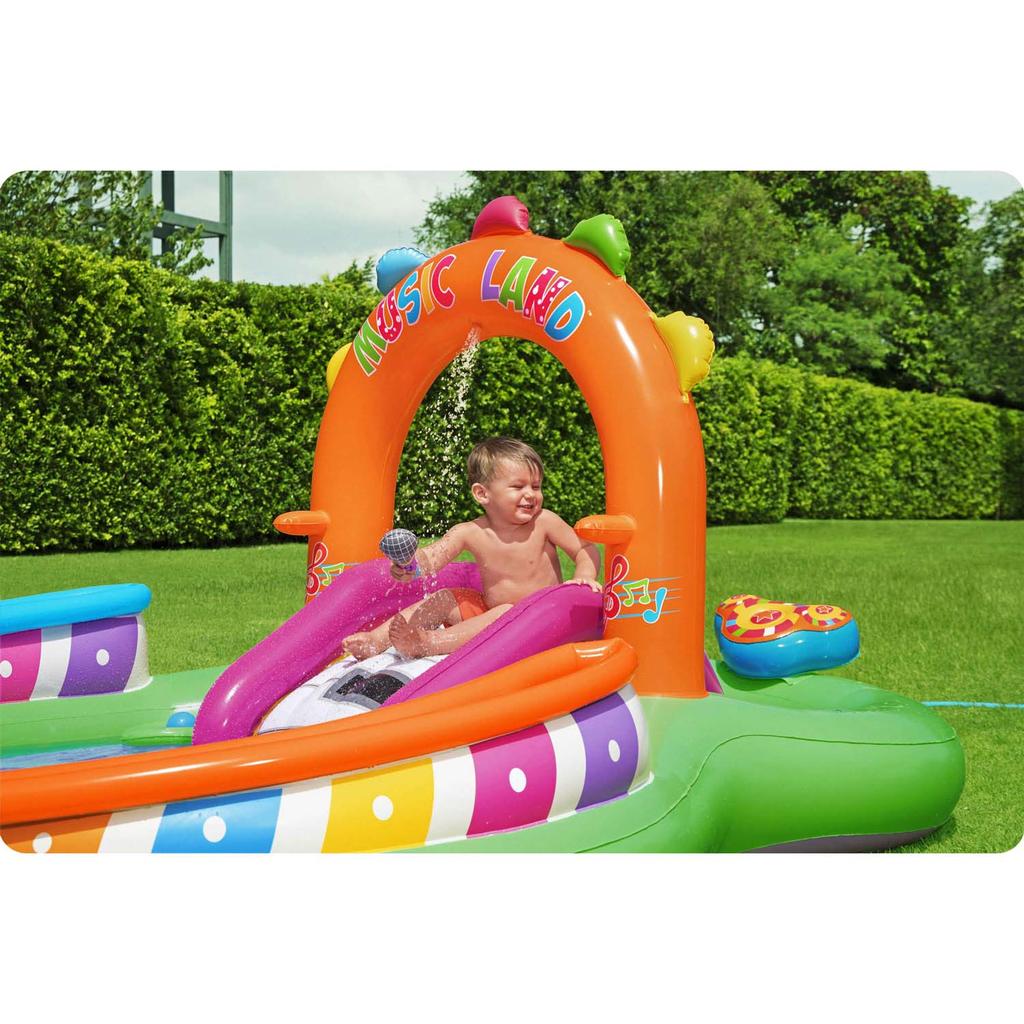Inflatable Playground Sing 'N Splash 295 X 190 X Bestway 53117