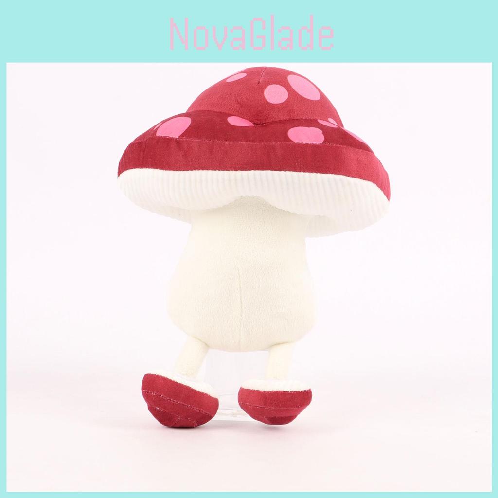 Adorable Delicious In Dungeon Mushroom Plush Toy Cute Cartoon Anime Plant Stuffed