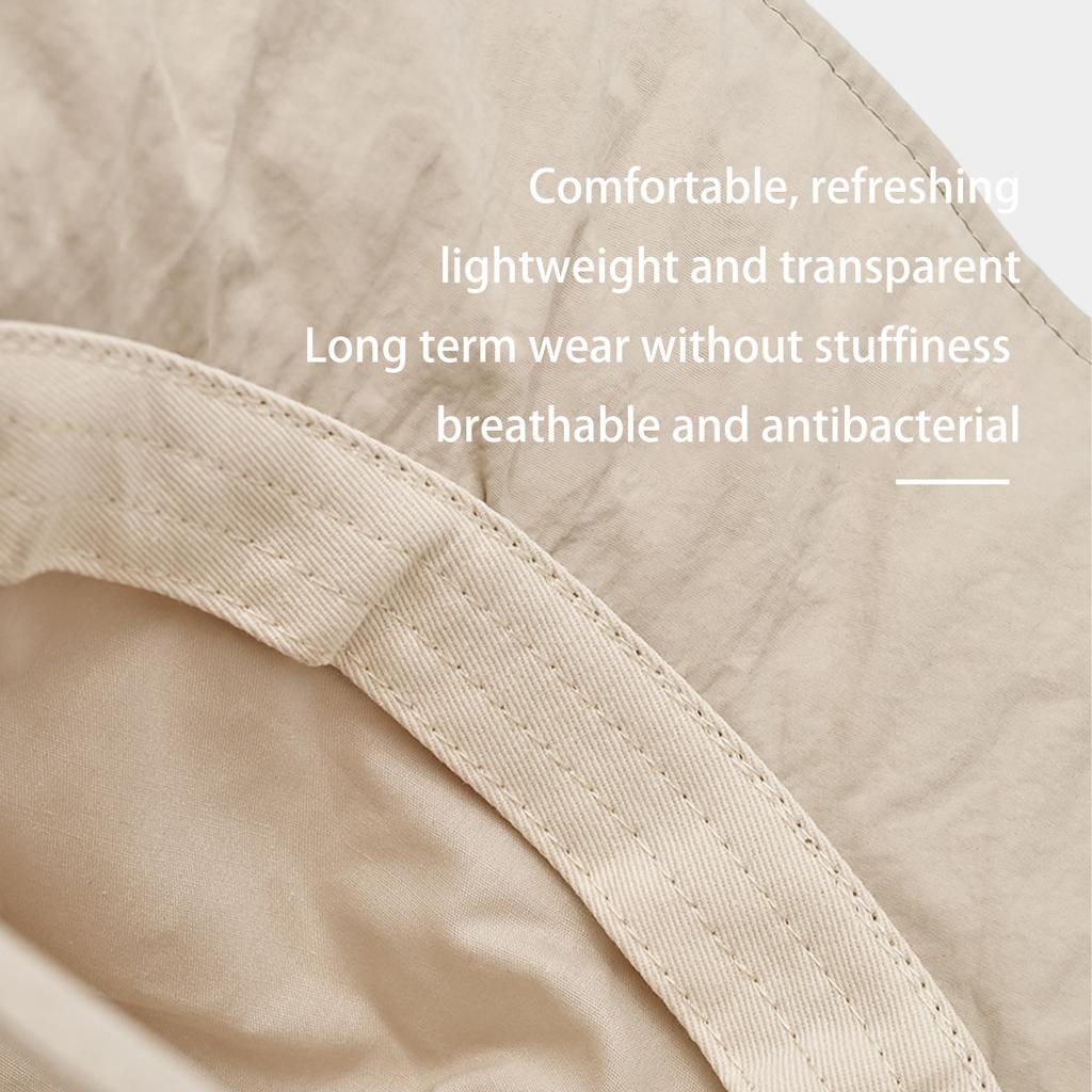 UV Protection Summer Hiking Fisherman Hat Sun Shade Quick Dry Camping Cap Foldable Hat for Travel Fishing