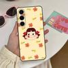 Brand P-peko Chan Lovely Girl Phone Case For Samsung S 24 Fe 25 Ultra Plus 20 Lite 21 30 22 23 24 22 Ultra 5G Fundas