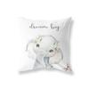 Cute Rabbit Giraffe Animals Children Room Decor Polyester  Cushion Cover Sofa Pillow  Home Decoration Throw Pillowcase