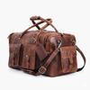 Bolsa de lona de cuero hecha a mano, bolsa de fin de semana, bolsa de gimnasio, bolsa de viaje, bolsa de viaje de cuero, bolsa de viaje para hombre, bolsa de lona de vacaciones, regalo para él