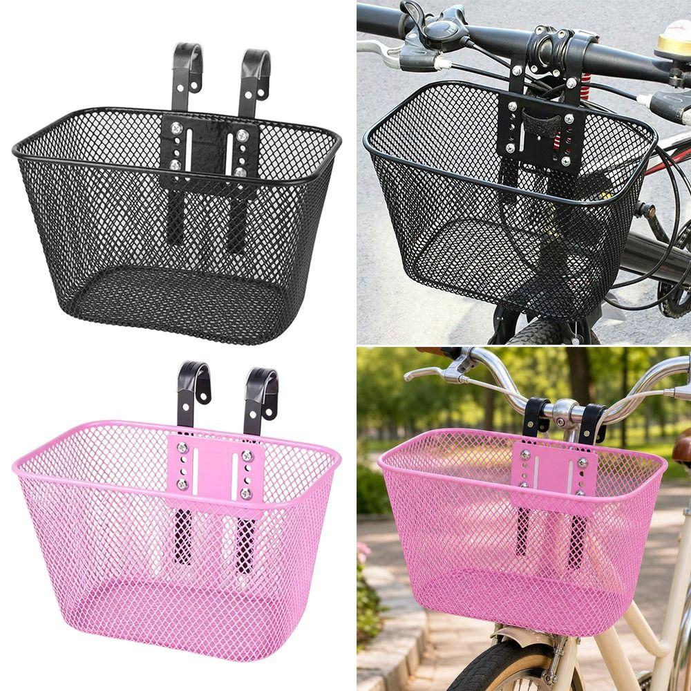 Waterproof Bicycle Front Basket Easy To Install Bike Rear Mesh Basket Children's Stroller Basket
