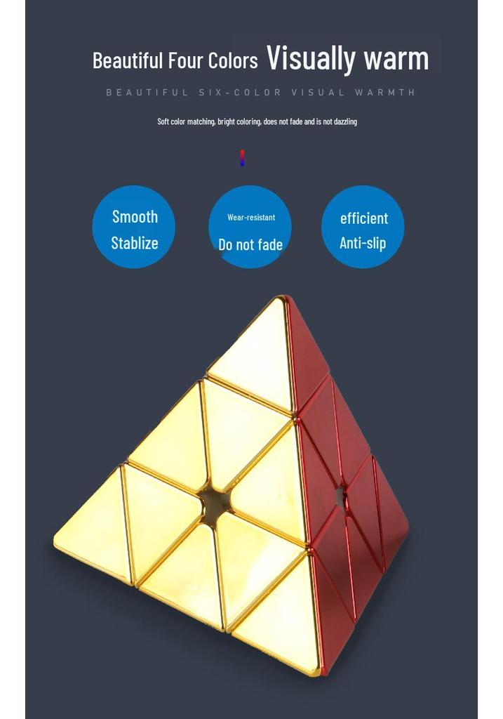 Saint Hand Legend Iridescent Magnetic 3x3 Rubik's Cube: Professional, Smooth, Educational Children's Toy