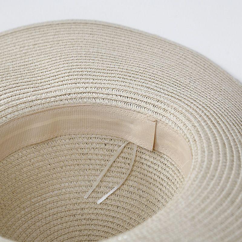 Sun Hat for Women, Summer Sun Shade Grass Hat, Casual Beach Hat, Elegant Sun Protection Hat for Travel, Big Brimmed Hat, Seaside Hat