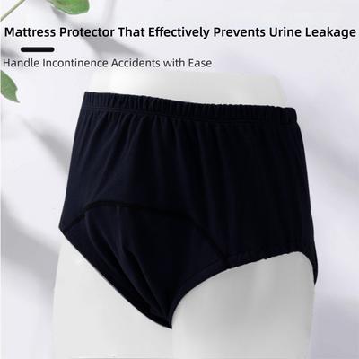 Breathable Incontinence Underwear Washable Adult Diaper Pants Bed Wetting Pants  Adult Use