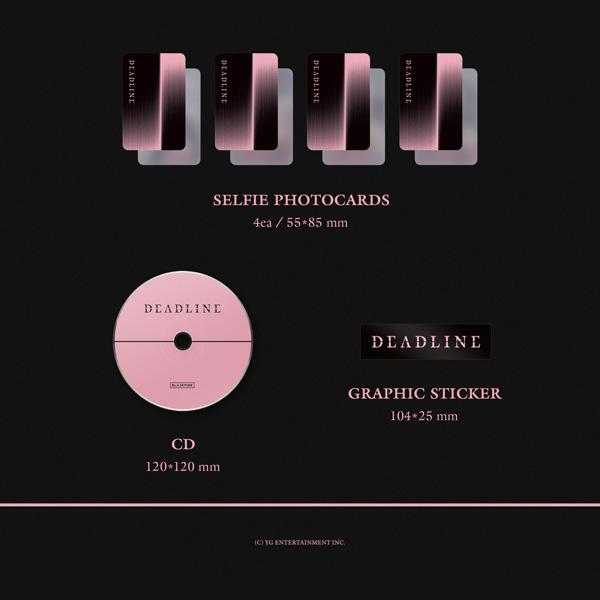 [Pre-order] (+shop Gift) BLACKPINK - 3rd MINI ALBUM [DEADLINE] BLACK Ver.