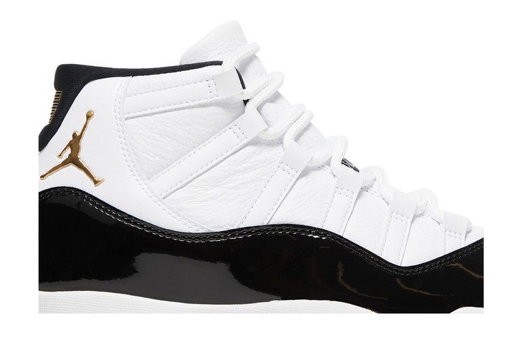 Men's Sneakers Jordan 11 Retro DMP Gratitude (2023) White / Metallic Gold - Black