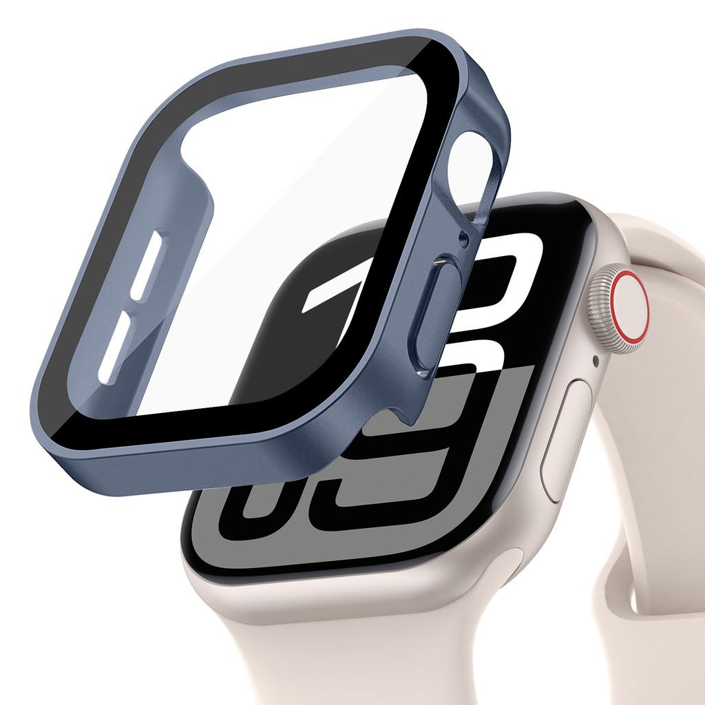 Waterproof Case Screen Protector glass+Cover for Apple Watch Ultra 49mm 46mm 45mm 44mm 42mm 41mm 40mm  iWatch 10 9 8 7 6 5 4