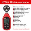 UNI-T Anemometer UT363 UT363BT Wind Speed Meter 0~30m/s Air Speedometer Digital Temperature Meter Wind Speed Measurement