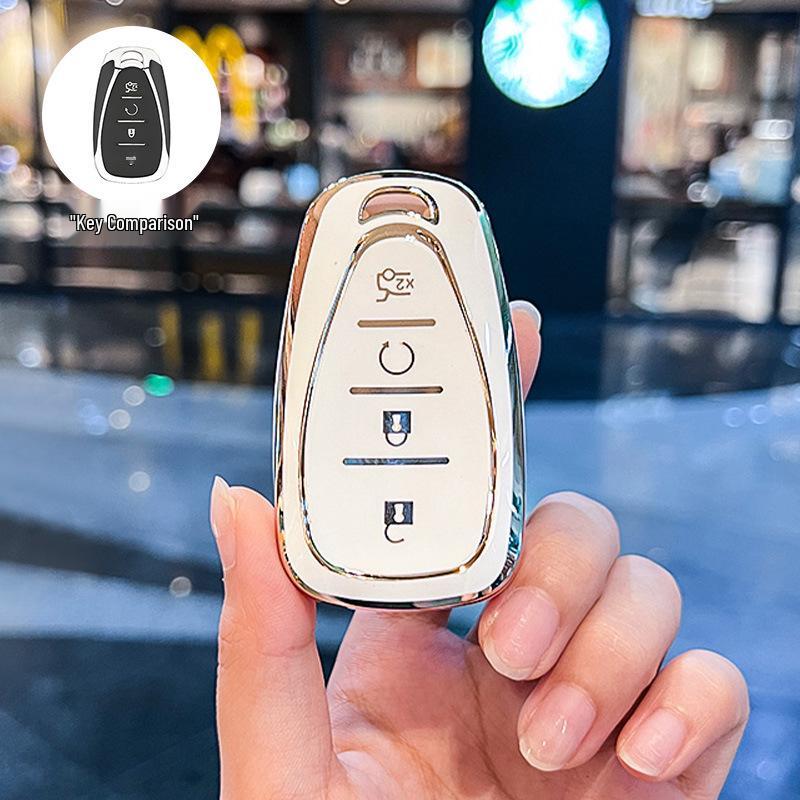 Chevrolet Car Key Cover for Volando, Malibu XL, Trax, Tracker, Blazer