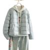 Small stand-up collar light down jacket women's autumn and winter new white duck down fashionable foreign style warm short coat