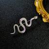 Elegant Gifts Animal Women Metal Trendy Collar Accessories Snake Brooch Pins Badge Fashion Jewelry