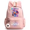 Anime Cartoon K-Pop Demon Hunters Printed Backpack for Teenger Children Student Schoolbag Girl Kid Gift Women Large Capacity Waterproof Travel Bag